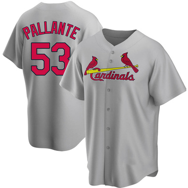 Andre Pallante Men's Nike Cream St. Louis Cardinals Alternate Replica Custom Jersey